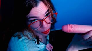 A hot teacher gives a lesson on intimacy to her students through ASMR roleplay
