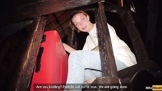 My little stepsister is sucking my cock for no reason - POV 4K