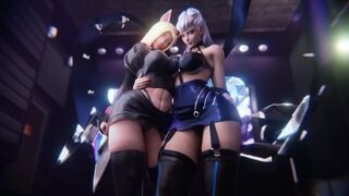 OUT Meet N Greet Part 2 Ahri Evelynn - animated xxx action