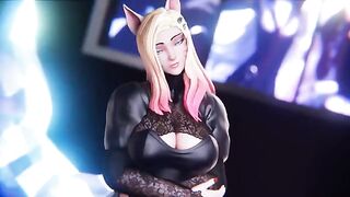 OUT Meet N Greet Part 2 Ahri Evelynn - animated xxx action