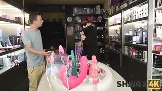 The guy played a trick on his old neighbor and got intimate