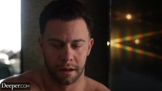 Jessie brought a look-alike for a hot threesome in a unique setup