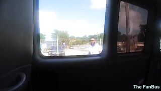 The Queen Rogue fan bus full video is a wild ride with stunning Latina MILF