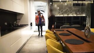 A night out turns into an unforgettable encounter with a stunning Ukrainian model