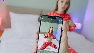 She asked for pictures, but they had passionate sex instead