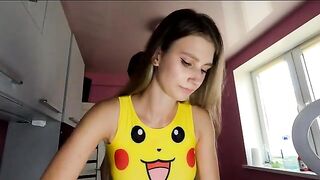 The girl is too lazy to look after her husband and home
