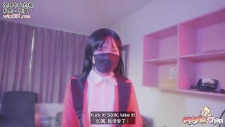 Yumeko Kakegurui lost a bet, her pussy gets fucked raw