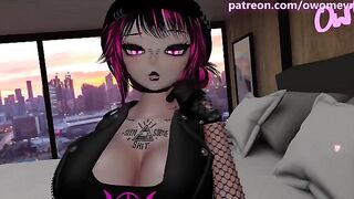 A goth girl Jess gets fucked after being a brat