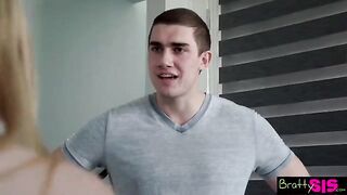 Stepsis asks if he's jerking off while looking at her