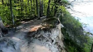 A walk with my Chihuahua around Gdynia Orłowo - hardcore action