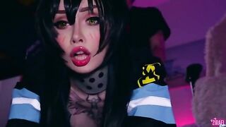 Tamaki’s Fire Force cosplay gets her fucked hard - CUT