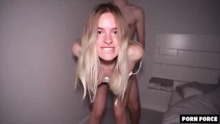 Big Booty College Girl Gets Manhandled in Her Dorm - Extreme Raw Action