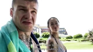 A crazy threesome adventure in Croatia with a newly met guy, OMG!