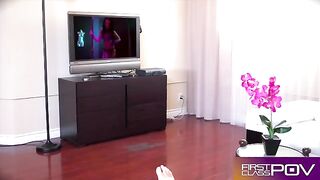 The hottest bitch Adriana Chechik getting her pussy filled with cum