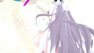 Prinz Eugen waifu porn with huge tits - Azur Lane