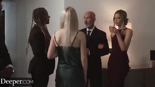 The Domme has the power, and the sub is at her mercy in this intense scene