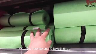 Help me choose a yoga mat for later fun, babe