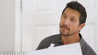Savannah Sixx seduces her stepdad with the hottest Nuru massage ever