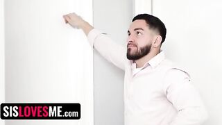 Clever stepsis Vivian Taylor gets her stepbrother to get her pregnant