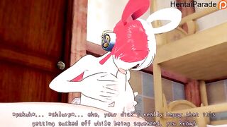 Uta performs a thrilling one-piece hentai show on Private, showcasing her unique style