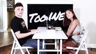The HGF Experience Live Sex Gameshow - Chase Man Handles This Petite Babe