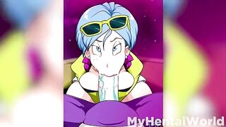 Hot Bulma compilation from Dragon Ball Super anime hentai