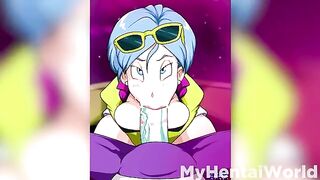 Hot Bulma compilation from Dragon Ball Super anime hentai