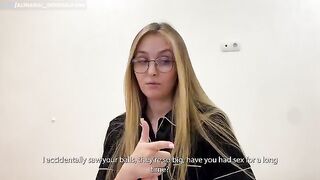 A stepson with a cast poured sperm into the vagina of a kind stepmother