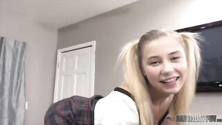 Carolina Sweets is a good girl who will do anything to please her stepdaddy