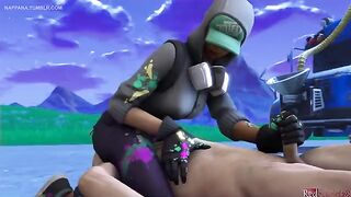 Full version of the best Fortnite smut 2022, episode 15 - RedScarlet28's anime shit