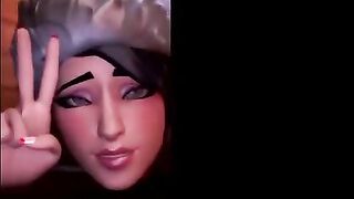 Full version of the best Fortnite smut 2022, episode 15 - RedScarlet28's anime shit