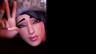 Full version of the best Fortnite smut 2022, episode 15 - RedScarlet28's anime shit