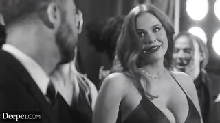 Unstoppable Maitland from Deeper gets her asshole gapped by a stranger