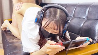 A couple has no time for games, preferring to engage in more intimate activities