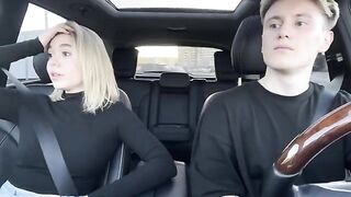 A short-time taxi ride turned into a passionate blowjob session