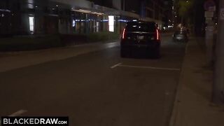 Two redheads fucked by a black guy with a huge cock in an intense threesome