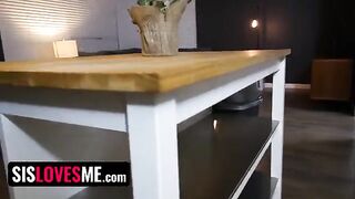 Fit stepsis Cece Capella fucked by her stepbrother in POV
