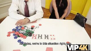 She lost a game and had to get intimate with someone else