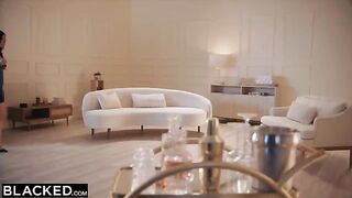 Petite Xxlayna gets her pussy full of BBC in an intense interracial scene