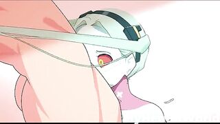 Cyberpunk Edgerunners animation with hot scenes featuring Rebecca and Lucy