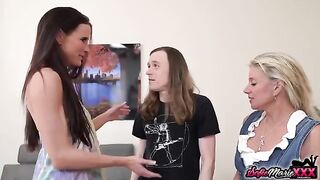 Sofie Marie and Payton Hall are swapping their stepsons for sex in this steamy scene