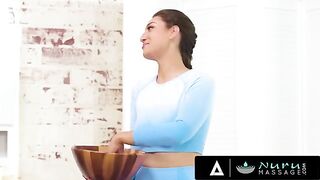 Bella Rolland, busty masseuse, gets fucked to save her home