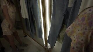 Where have we not tried risky sex in the fitting room?