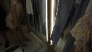 Where have we not tried risky sex in the fitting room?