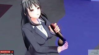 Uncensored Japanese Hentai anime ASMR ear licking Earphones recommended - czechversion
