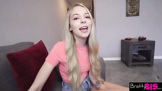 Broke and desperate, petite Lily Larimar would do anything for money