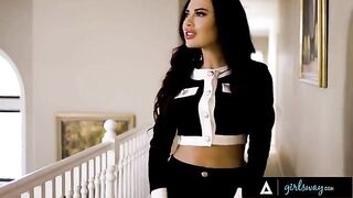 Bella Rolland cheats on GF with busty mistress Bunny Colby