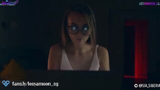 Scary and hot Halloween story with Lesya Moon and Sia Siberia’s vibes