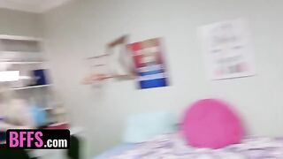 Two roommates fucking with college girls Jessica Rex and Paige Owens