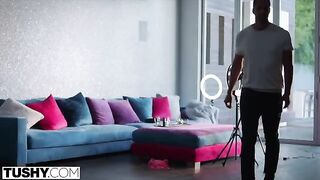 Influencer Lexi gets her asshole gapped by TUSHY cameraman
